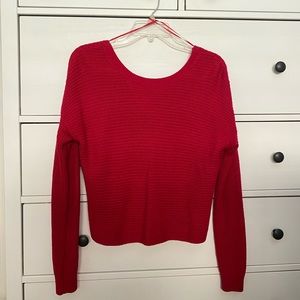 hollister reversible sweater